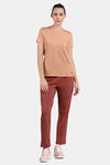 Amante Quick Dry Relaxed Top - Cafe Creme — thumbnail 4